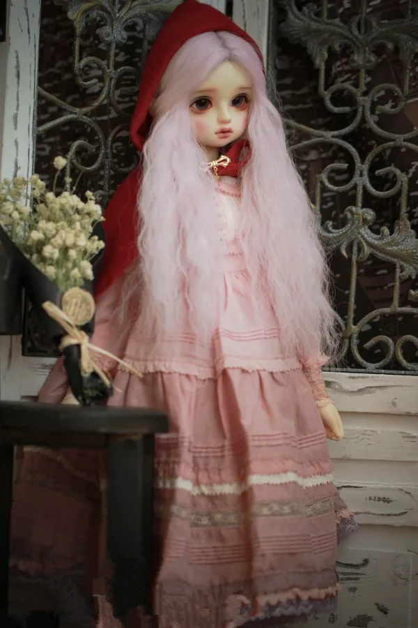 Парики Меняющие цвет для кукол искусственные куклы 1/3 1/4 1/6 1/8 BJD/DD/MSD/YOSD аксессуары