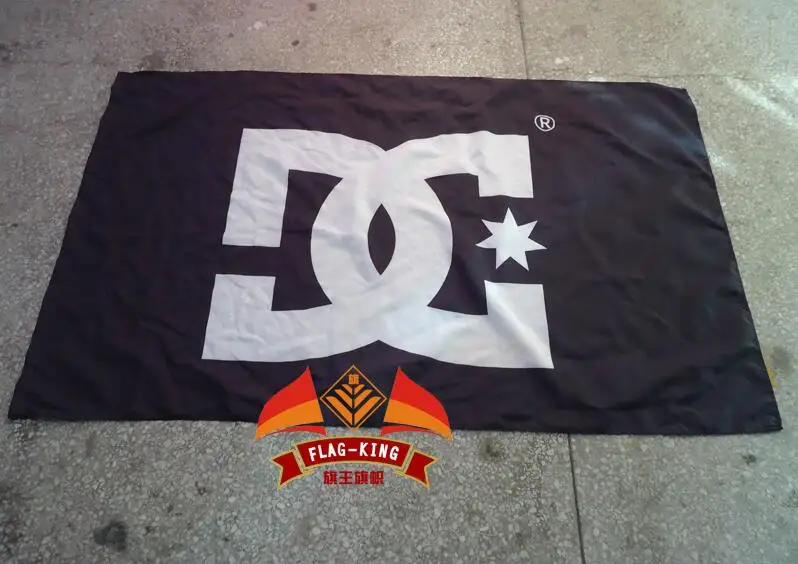 Флаг с логотипом DC баннер из полиэстера размером 90 х150 см|logo flag|flags flagsflag logo |