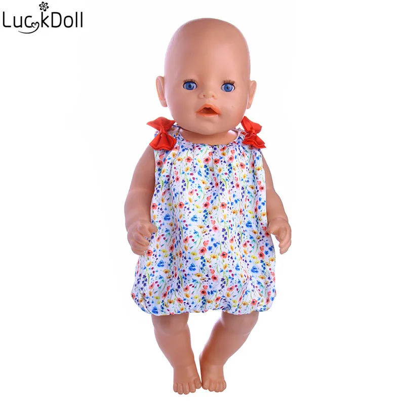 Высококачественное вечернее платье LUCKDOLL 18 дюймов американская кукла 43 см