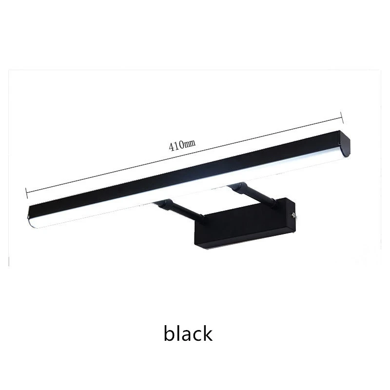 Светодиодный светильник для ванной комнаты настенный s с телескопической