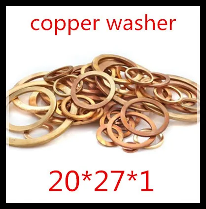 

High Quality M20*27*1.0 M20 x 27 Red Copper Flat Seal Washer
