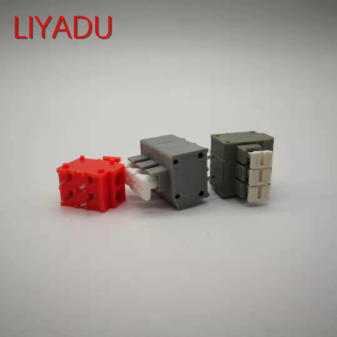 100 шт. KF235-2P KF235-3P KF235-4P 5,0 мм 3,81 мм pitchscrew пружинного типа/Пресс-Тип подключения терминала PCB гимнастический мостик