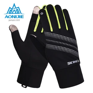 AONIJIE M50 Unisex Sports Touchscreen Windproof Thermal Winter Fleece Gloves Running Jogging Hiking Cycling Skiing Reflective