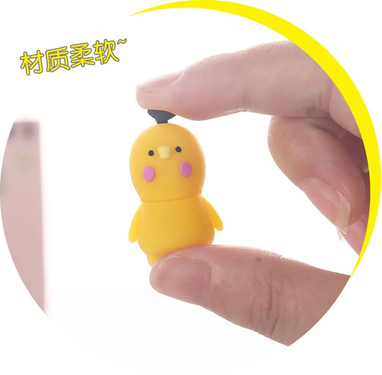 3 шт./лот, Мультяшные животные, лягушка, курица, пенал, защитная крышка, пенал, расширитель, ручка, Топпер, канцелярские принадлежности, школьные принадлежности