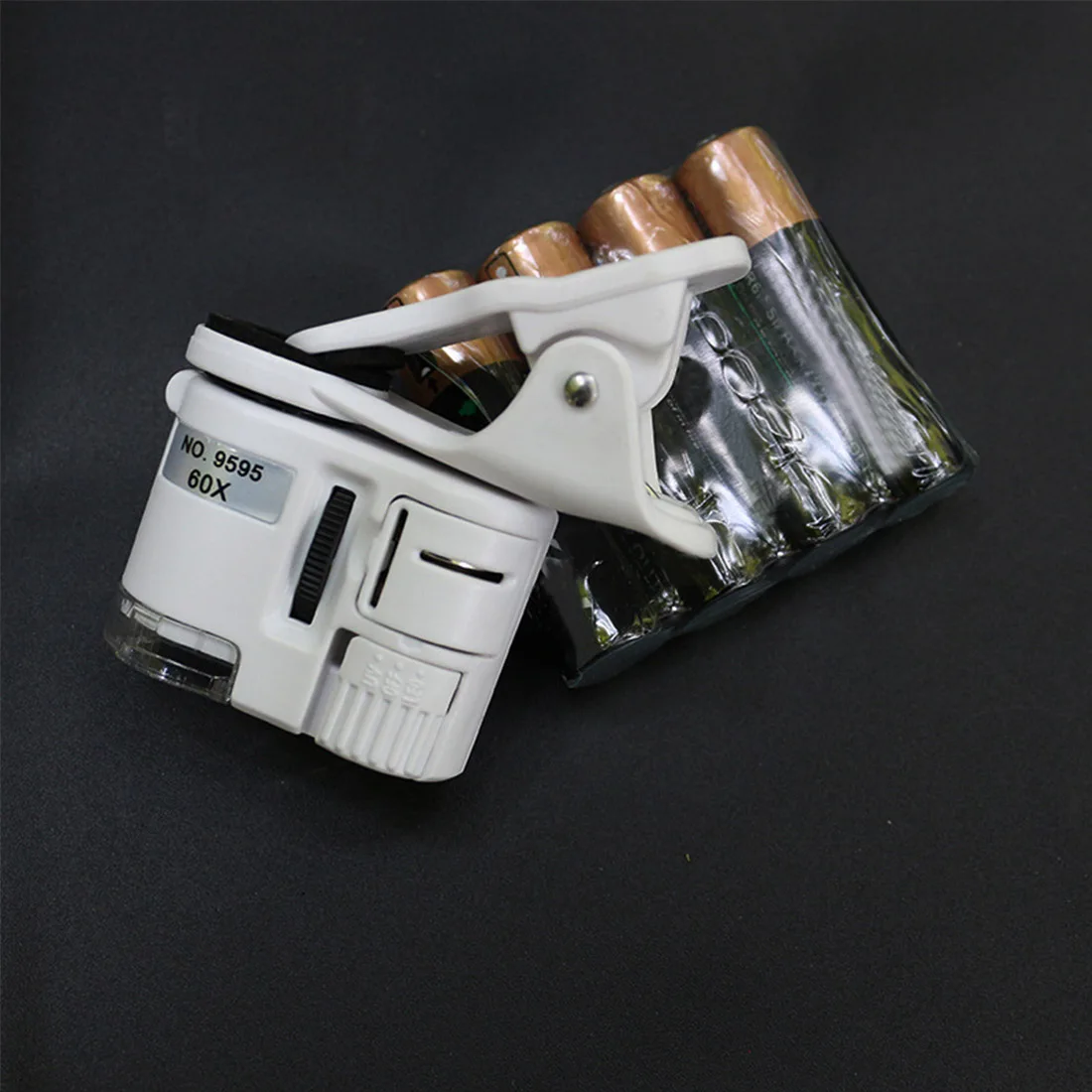 60X мобильный телефон микроскоп увеличительное стекло светодиодный инструмент