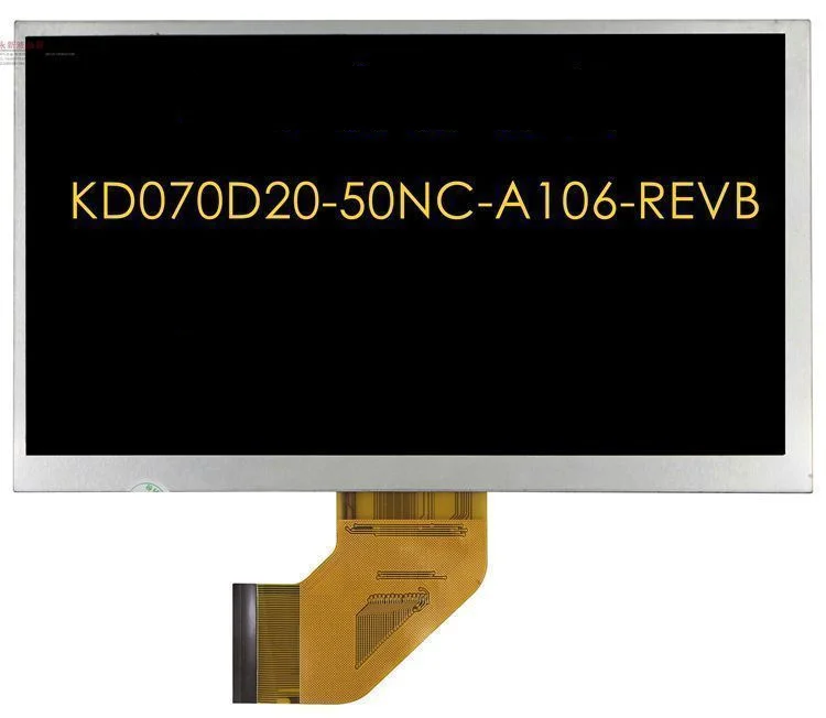 7 дюймов Совместимость 50pin KD070D20 50NC A106 REVB FPC070C5050 A Светодиодные дисплеи экран|screen