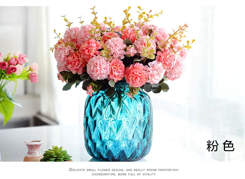 Искусственная Орхидея на ощупь Cymbidium короткое украшение для стола цветы сделай