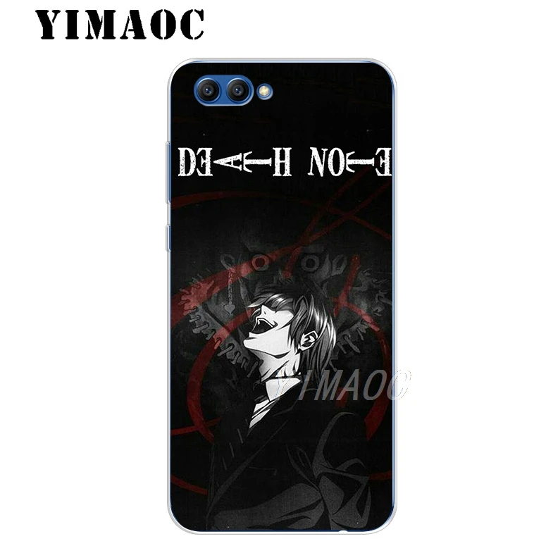 Light YAGAMI Death Note Soft Case for Huawei Mate 30 20 P30 P20 P10 P9 P8 2015 2016 2017 P Smart Lite Pro |