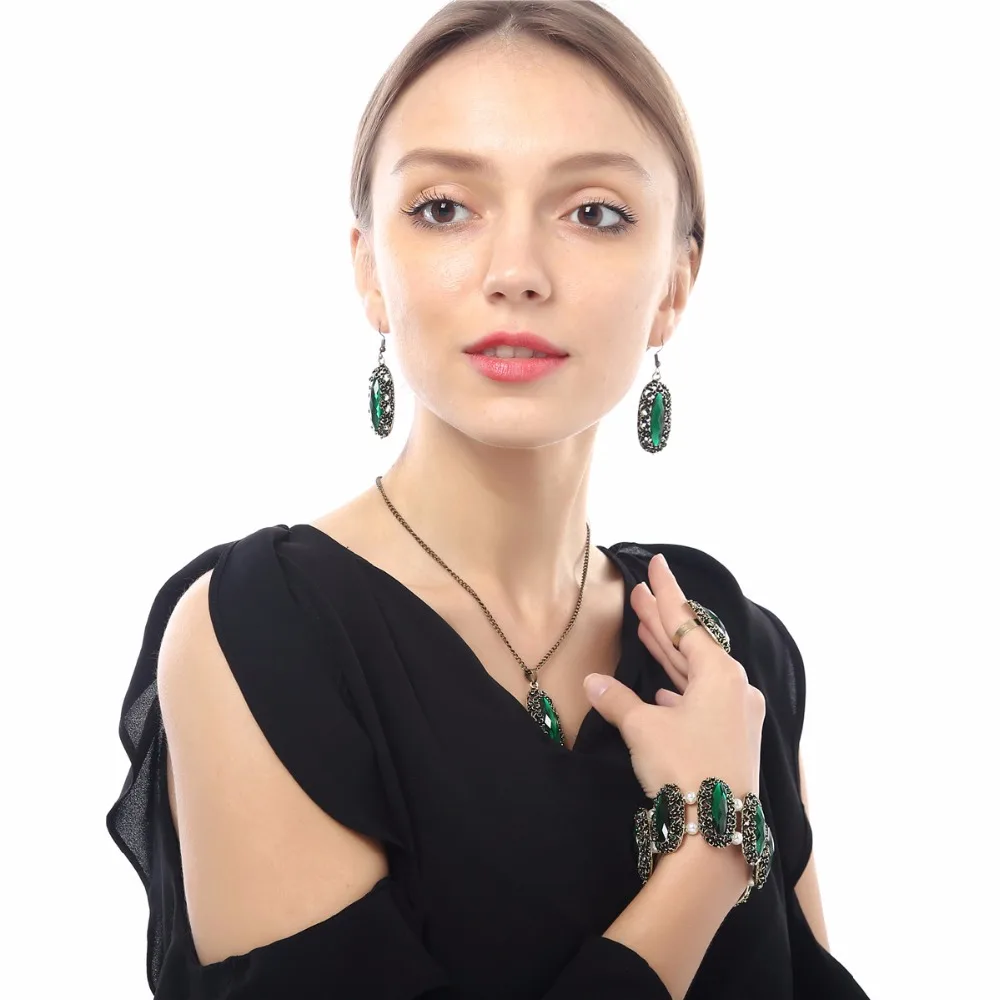 Комплект из колье и серёг с бронзовым покрытием|jewelry dictionary|necklace picturejewelry necklace silver |