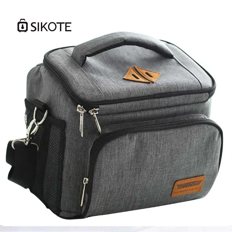 SIKOTE Оксфордский Обед сумка Портативный герметичная коробка для завтрака для пикника сумка-холодильник, сумки для багажа, Для женщин сумки для обедов милые Стиль