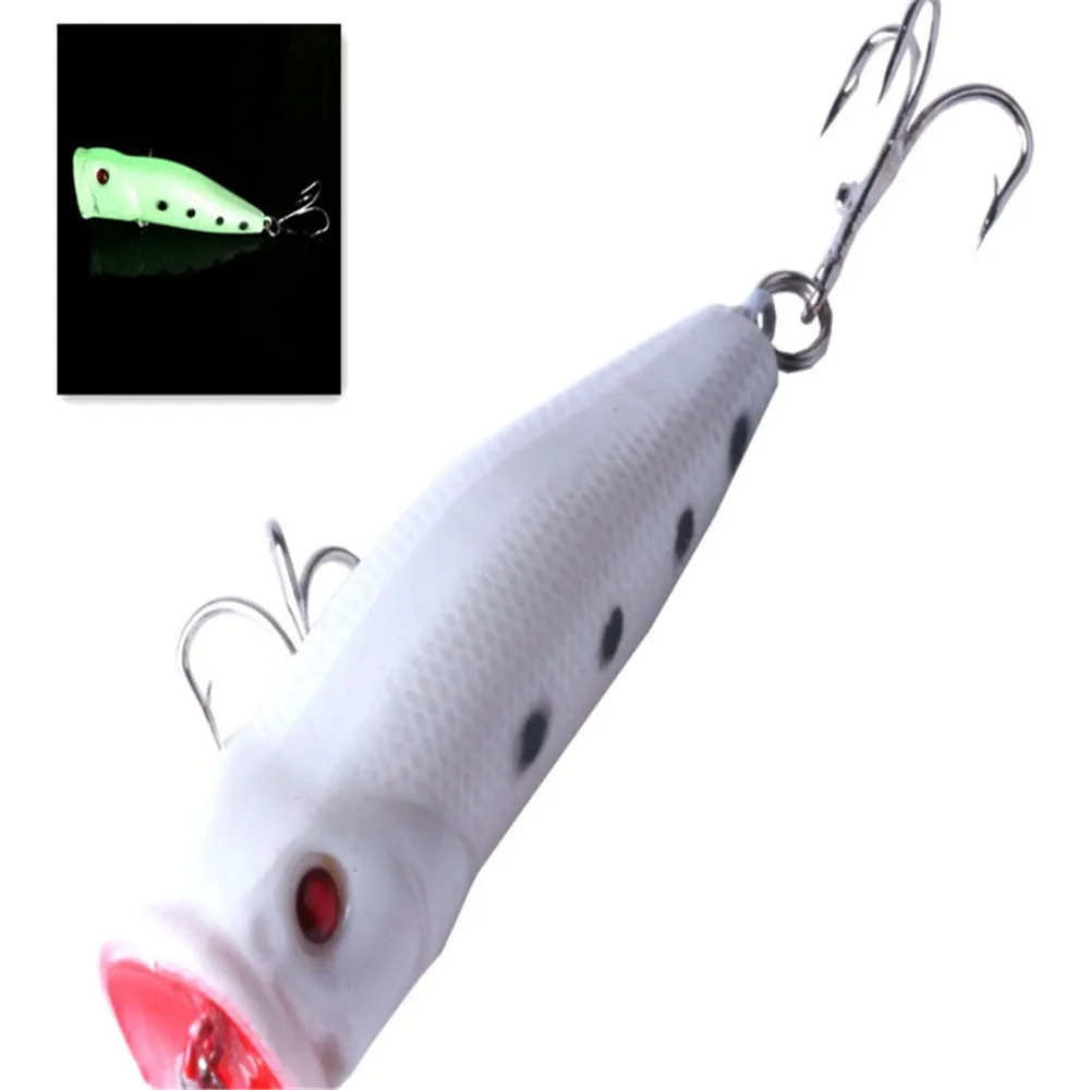 FISHINAPOT 1 шт. светящиеся рыболовные приманки 7 см/10 г искусственные жесткие