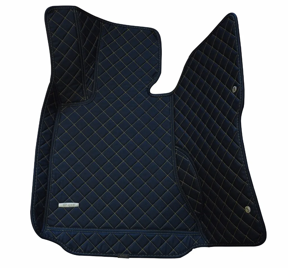 Автомобильный pro Кожаный напольный коврик для Фольксваген Поло Бора Гольф Tiguan