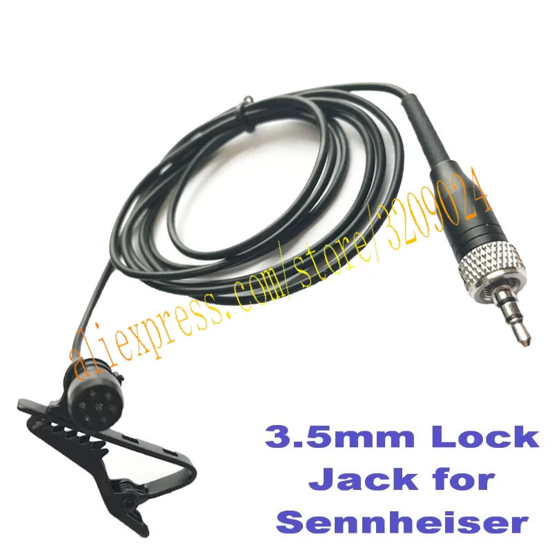 3 5 мм петличный отворот микрофон для Sennheiser беспроводной EW передатчик