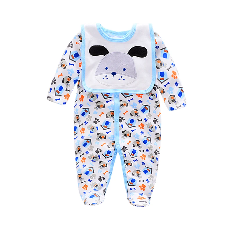 2019 хлопковые детские комбинезоны в виде животных для мальчиков и девочек 0 12
