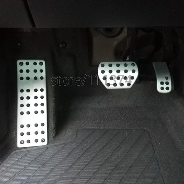 NULLA LHD алюминиевые педали для ног сцепление газ Топливо педаль тормоза для peugeot 307 408 C-Quatre Citroen C4 2008 2009 2010 2011 2012
