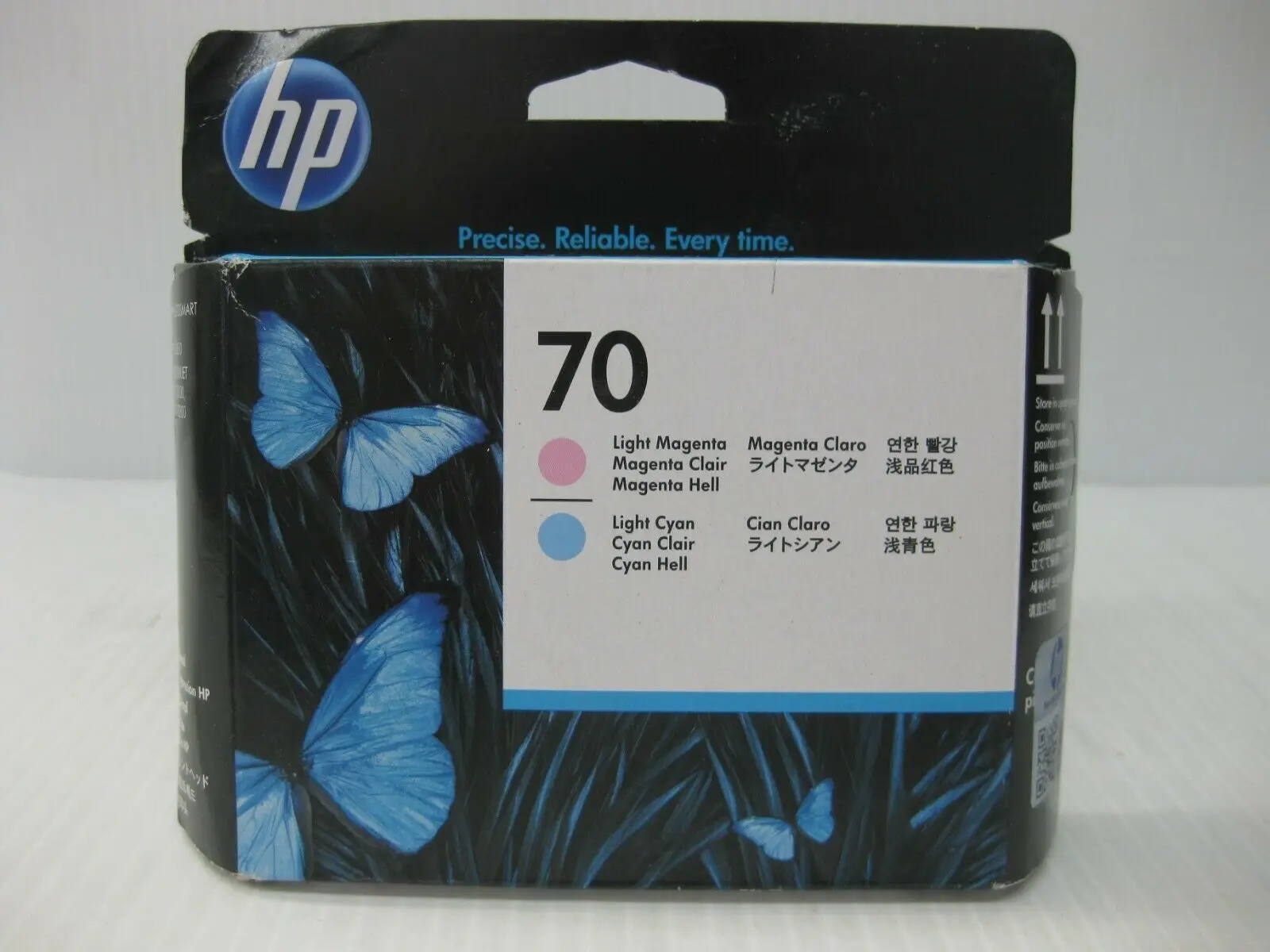 

Original Printer Head for HP 70 Light Magenta / Cyan C9405A Printhead Expired