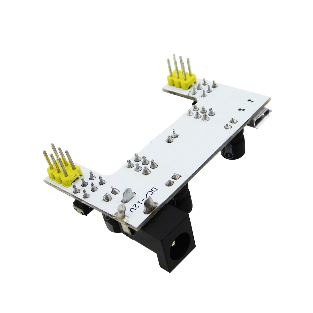 MB102 DC 7-12V Micro USB интерфейс макетная плата модуль питания MB-102 2-канальная |