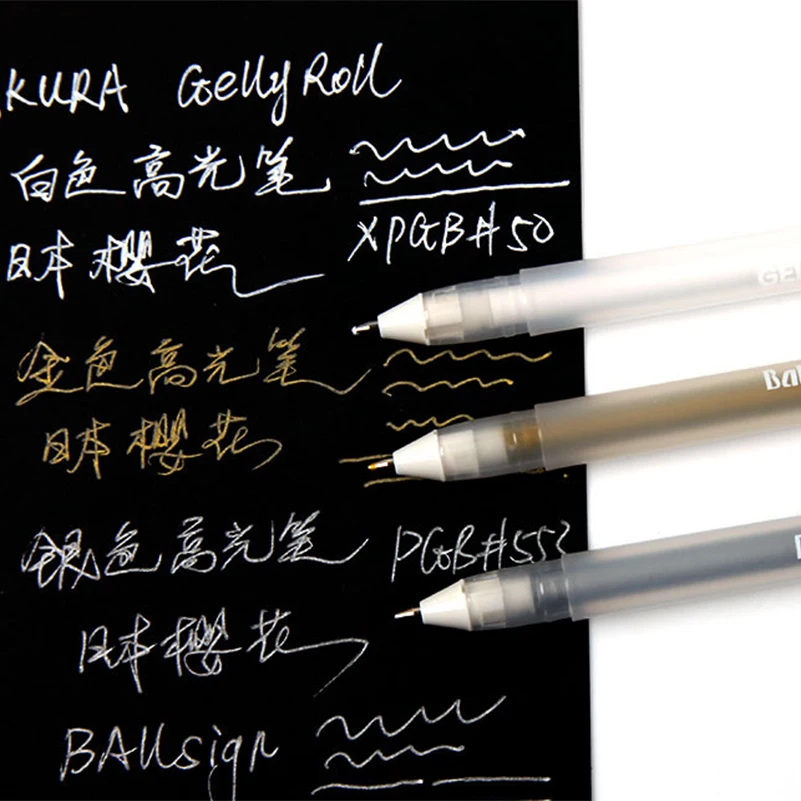 Текстовый маркер лайнер эскиз маркеры белая Краска Маркер ручки для