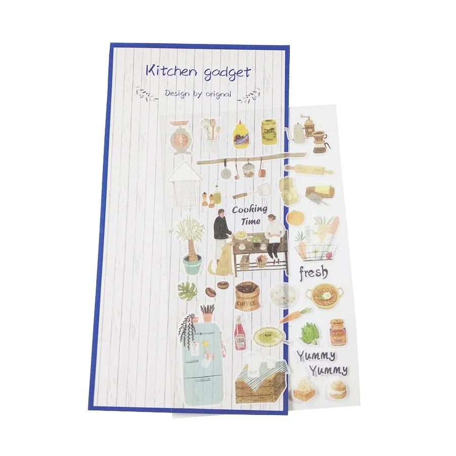 1 упак./лот литературный жизненные серии украшения стены наклейкой Kawaii DIY дневник