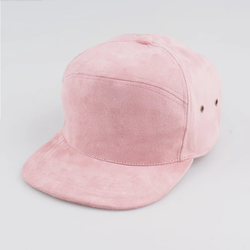 Модные замшевые абсолютно пустой 5 Панель Кепки S хип-хоп шляпа кость Бобби пять