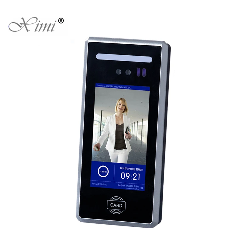 

MD18 Android Outdoor Dynamic Face Access Control And Time Attendance System Cloud Supported With 125KHz RFID Card Reader
