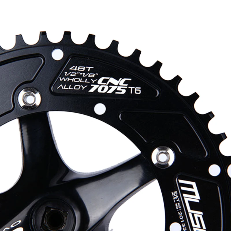 Дорожный велосипед с фиксированной передачей Велосипед 48T * 170 мм Односкоростной