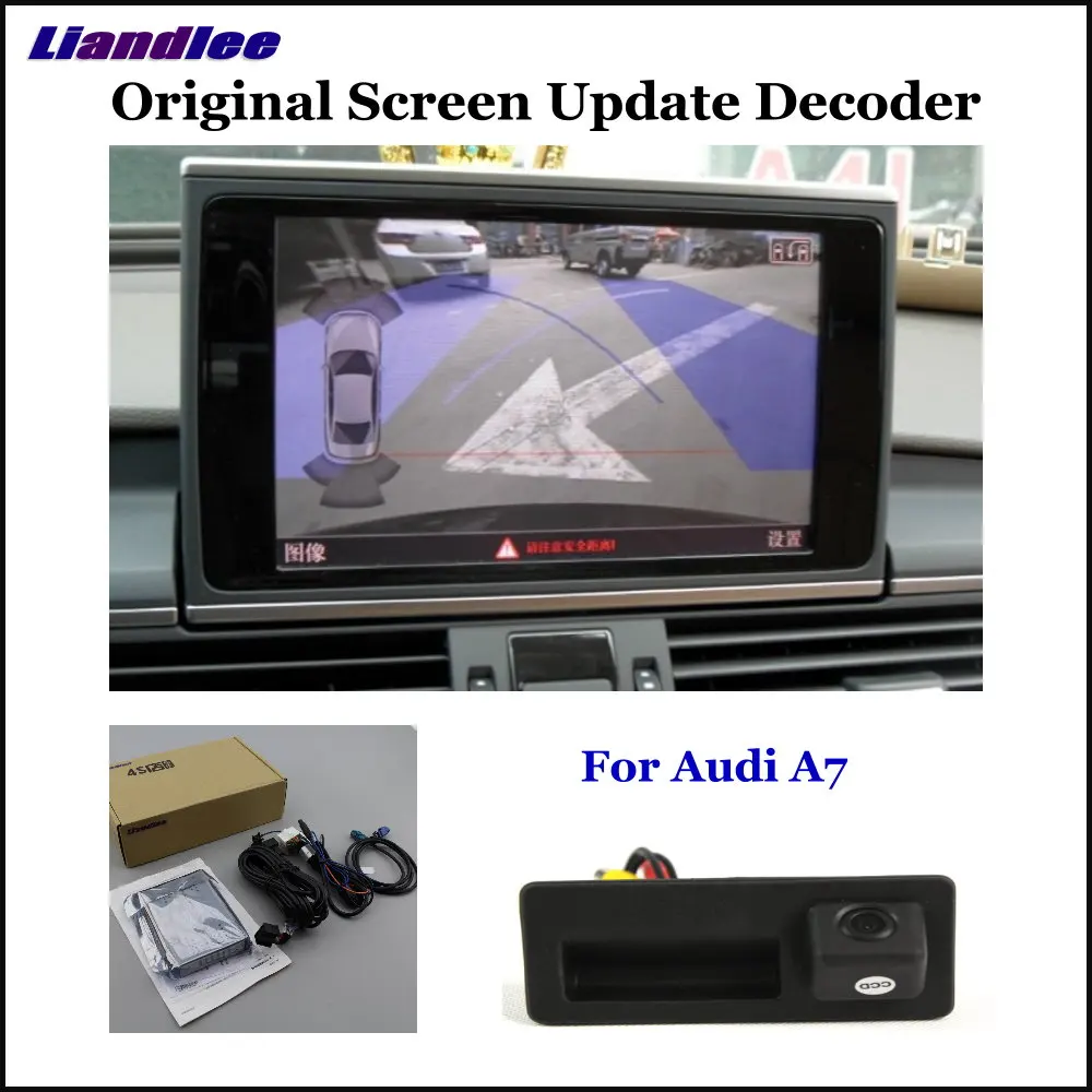 

HD Reverse Parking Camera For Audi A7 4G8 (High) Rear View Backup Camera Decoder Accessories Alarm System