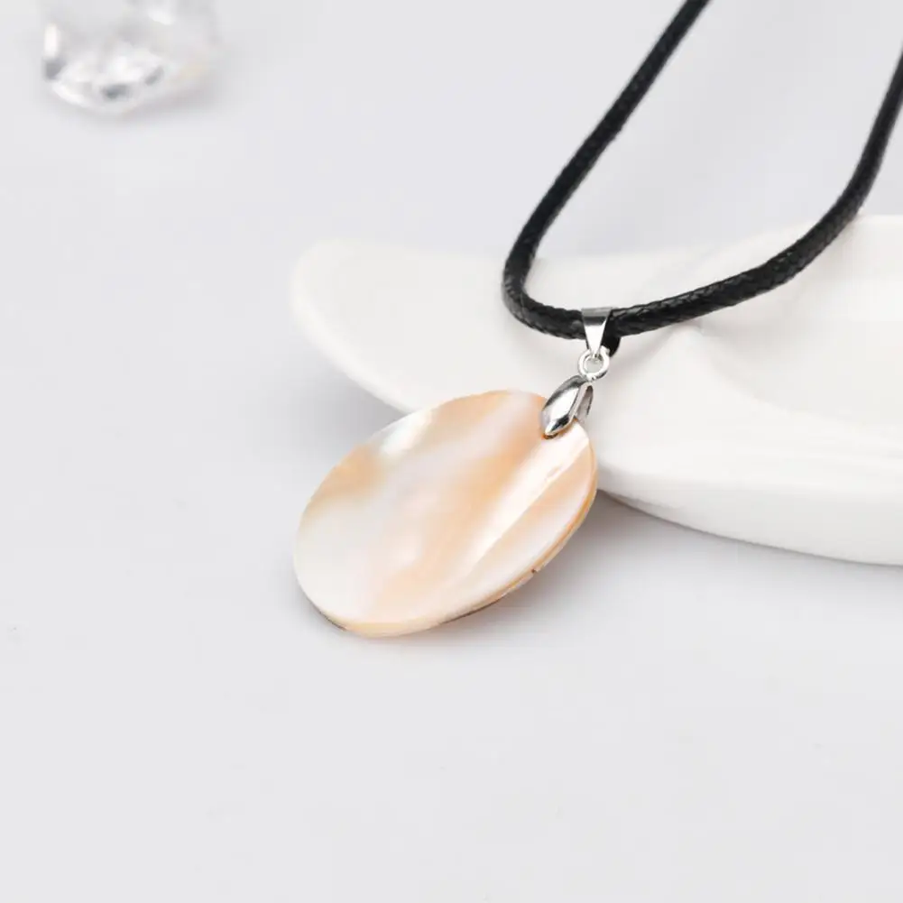 DreamBell женское ожерелье натуральный кулон в виде раковины абалона ожерелье ручной работы украшения для шеи Украшения