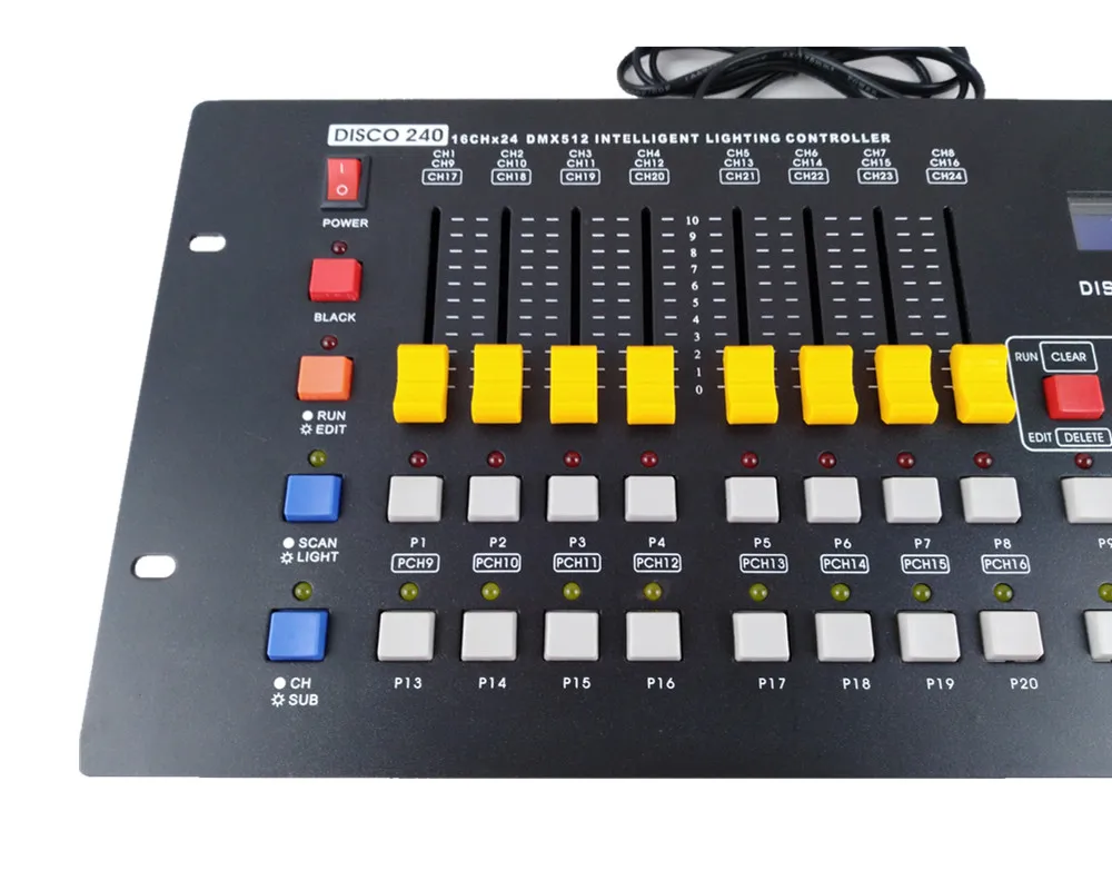 240 контроллер LED Par свет движущийся головной DJ оборудование диско DMX сценическая