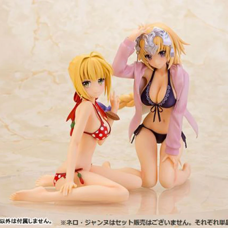 Fate Extra Grand Order фигурка Джоан АРК Нерон Клавдий Цезарь огюстус купальный костюм