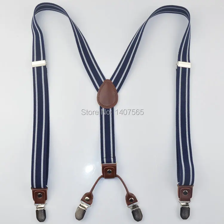 Подтяжки унисекс 4 клипсы ширина 2 5 см|suspenders striped|women suspendersbraces men |