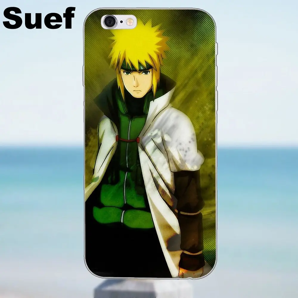 Suef Naruto Th Hokage Namikaze Minato для iPhone 4 4S 5 5S 5C SE 6 6S 7 8 Plus X Galaxy J1 J3 J5 J7 A3 A5 2016 2017 TPU Shell|for iphone|galaxy
