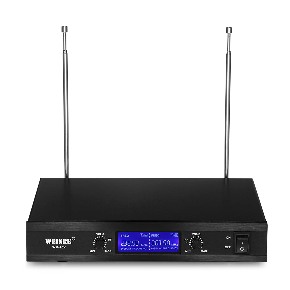 WEISRE WM 10V A B Беспроводной чувствительной конденсаторный кардиоидный микрофон