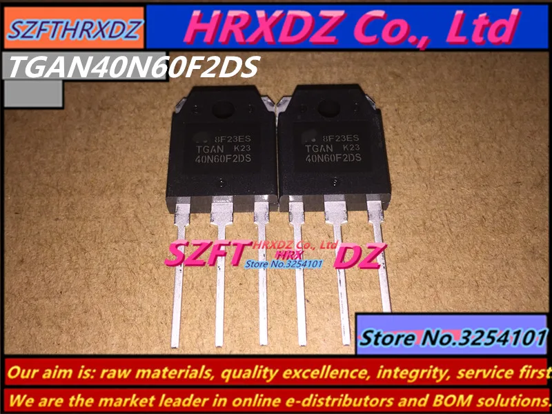 Szfthrxdz 100% Новый оригинальный 10 шт. TGAN40N60F2DS TO 3P 40A 600 V|Соединители| |
