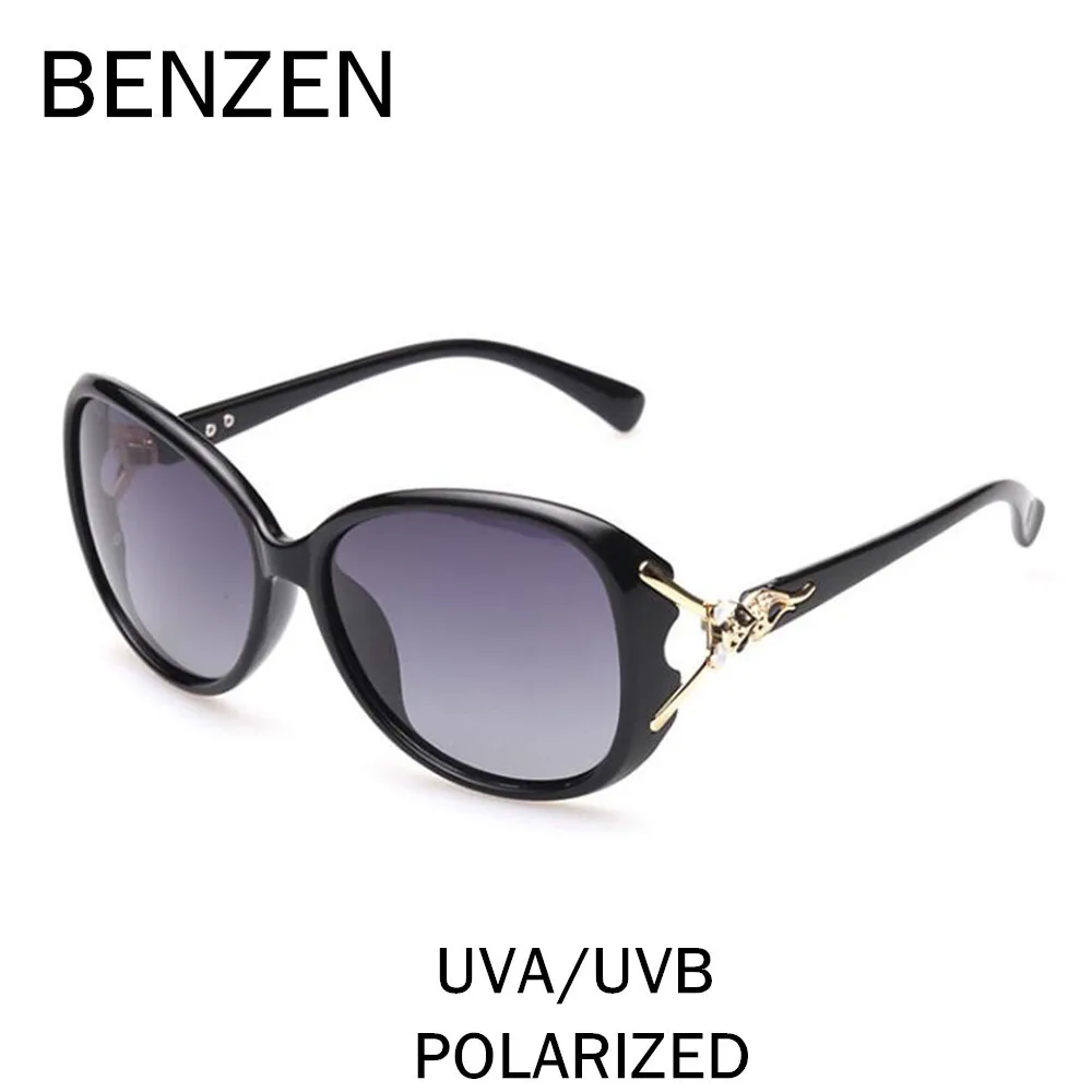 Солнцезащитные очки BENZEN поляризационные Для женщин солнцезащитные Винтаж