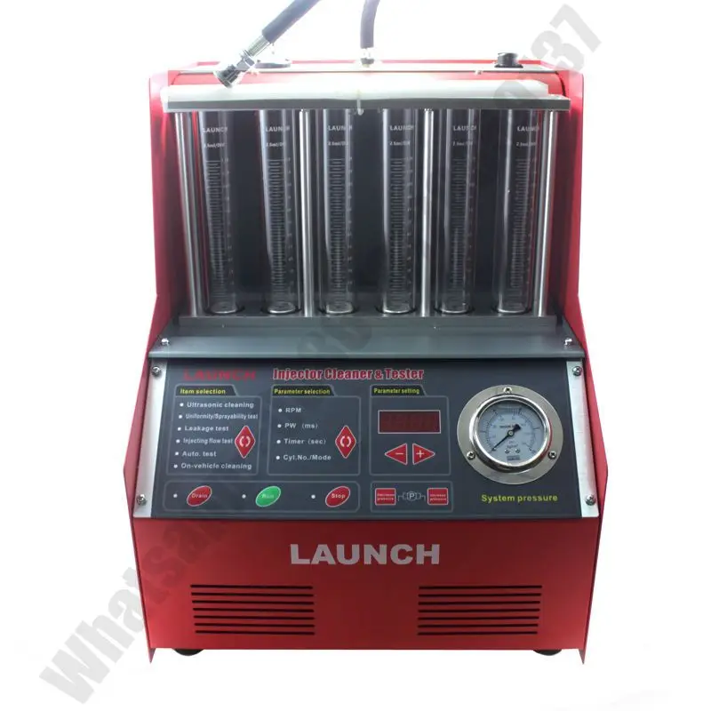 Тестер и очиститель инжектора для автомобильного топлива Launch CNC602A 220 В/110 В с
