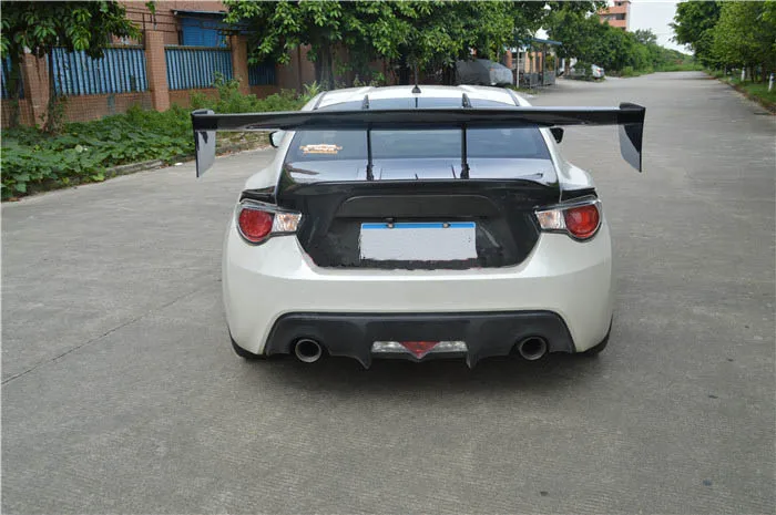 Настоящее углеродное волокно GT Крыло Спойлер для Toyota Gt 86 Gt86 Subaru brz задний спойлер Профессиональный трек автомобиля аксессуары для укладки