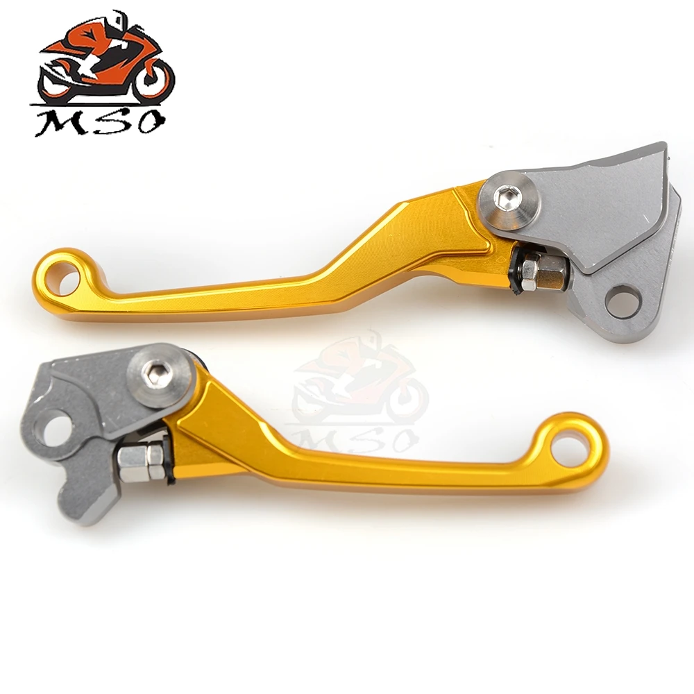 Dirt Bike Pivot Brake Clutch Levers Motocross Lever For Suzuki RMZ 250 2007 2008 2009 2010 2011 2012 KAWASAKI KX85 KLX250 | Автомобили и