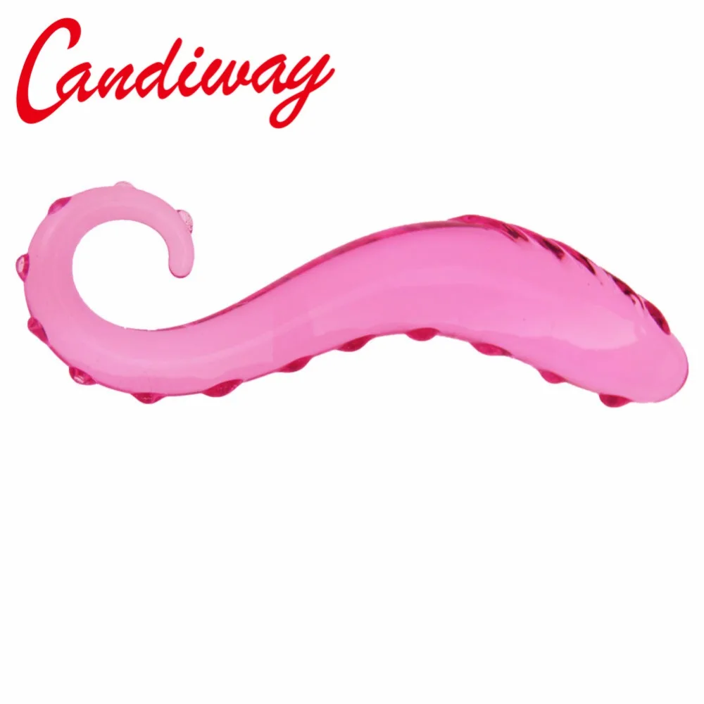 Анальная пробка со стеклянной пробкой морская лошадь секс-игрушки для женщин