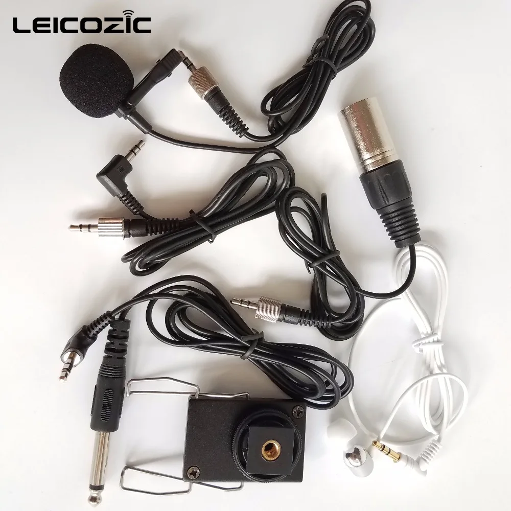 Leicozic BK1038 DSLR камера система для интервью и записи гидов ручной передатчик +