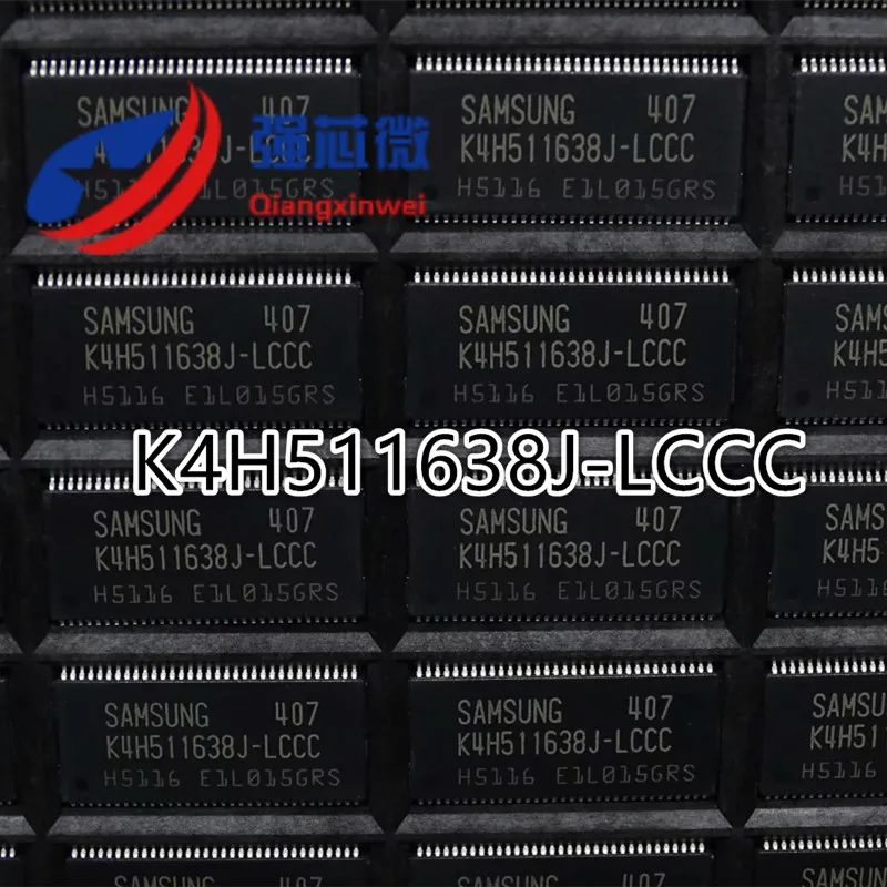 K4H511638J LCCC LC интегрированный микросхема Оригинал Центральные процессоры 