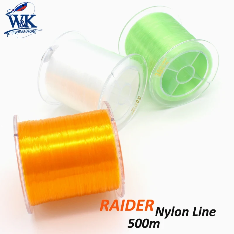 

500m Fishing Line Nylon Lines 3 colors Polyethylene Super Fishing Lines Spinning Wheel Line