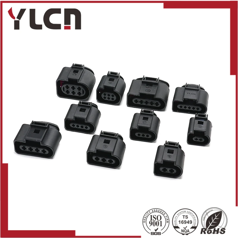 Бесплатная доставка VW AUDI Женский Разъем 2/3/4/5/6 pin 1 5 мм и 3 сенсор разъем|connector