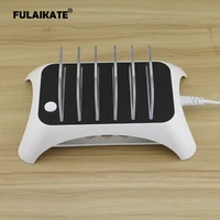 fulaikate 5 usb ports charging base for iphone 7 plus cellphone white 2 4a docking station for tablet pc stand phone holder