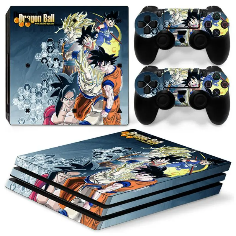 Чехол на весь корпус для консоли PS4 Pro и контроллеров геймпад Защитная Наклейка