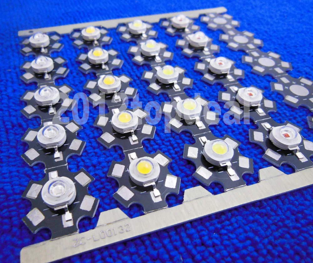 10 шт. 1 Вт 3 5 высокая мощность красный/зеленый/синий/королевский