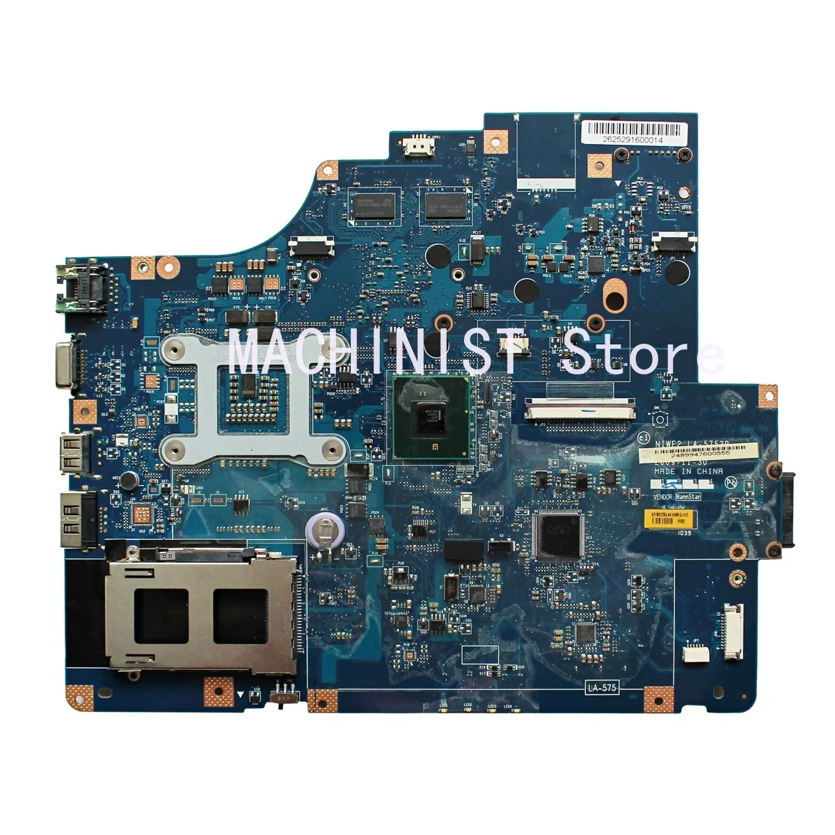 LA 5752P G560 материнская плата для Lenovo Z560 ноутбука NIWE2 Rev: 1 0 с GT310M видеокартой