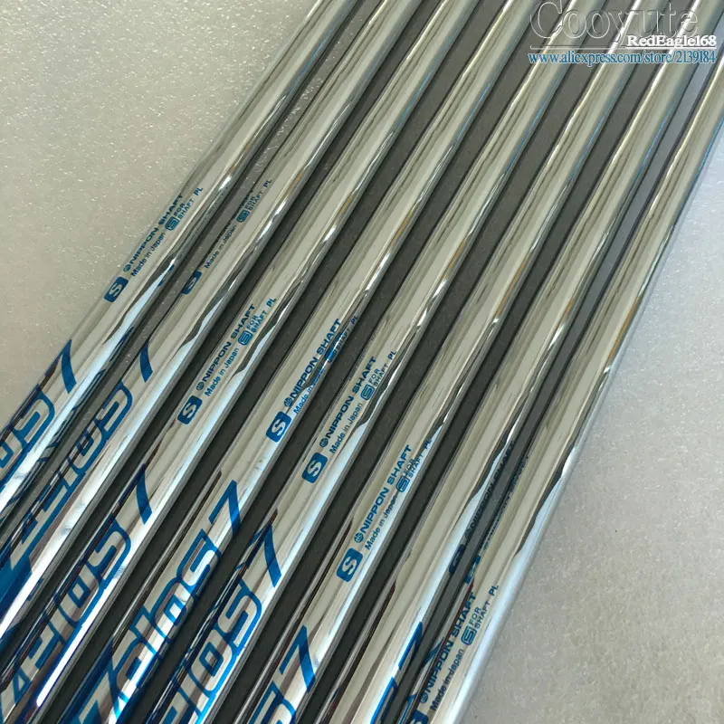 Новые cooyute Мужская клюшка для гольфа NS PRO ZELOS 7 стальной Гольф Вал R или S flex на выбор 8 шт./партия утюги для гольфа вал