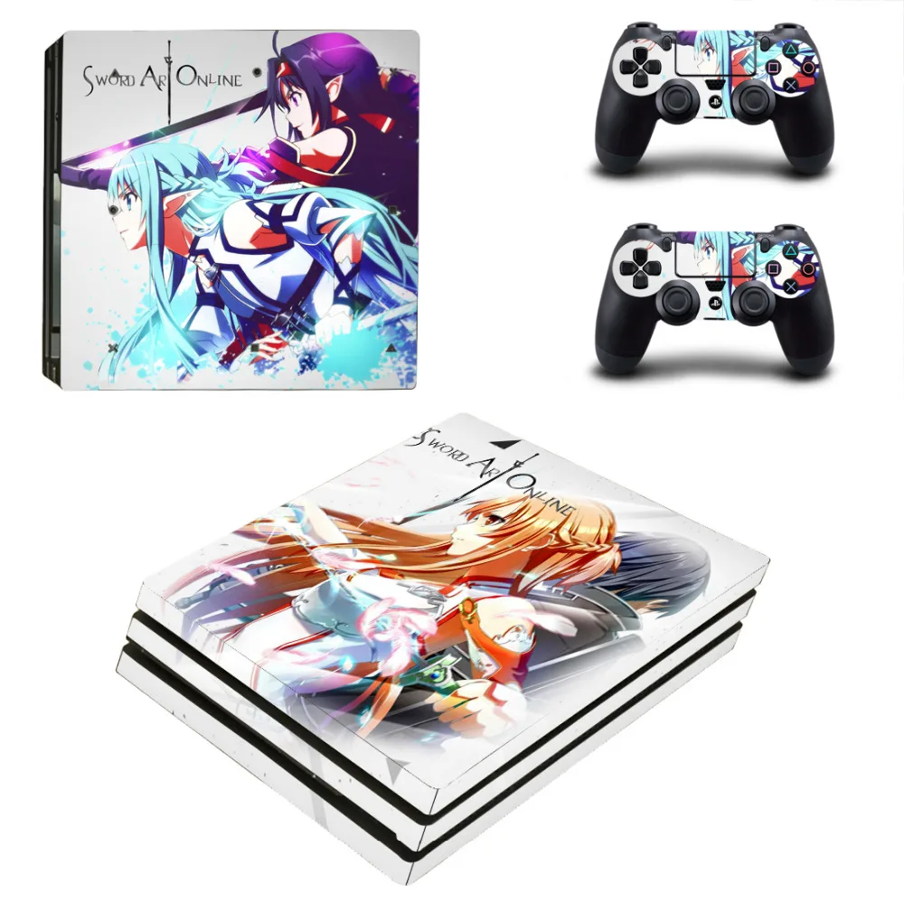 Обувь для вечеринки в Стиле косплей Sword Art Online (SAO) PS4 Pro кожи Стикеры наклейка
