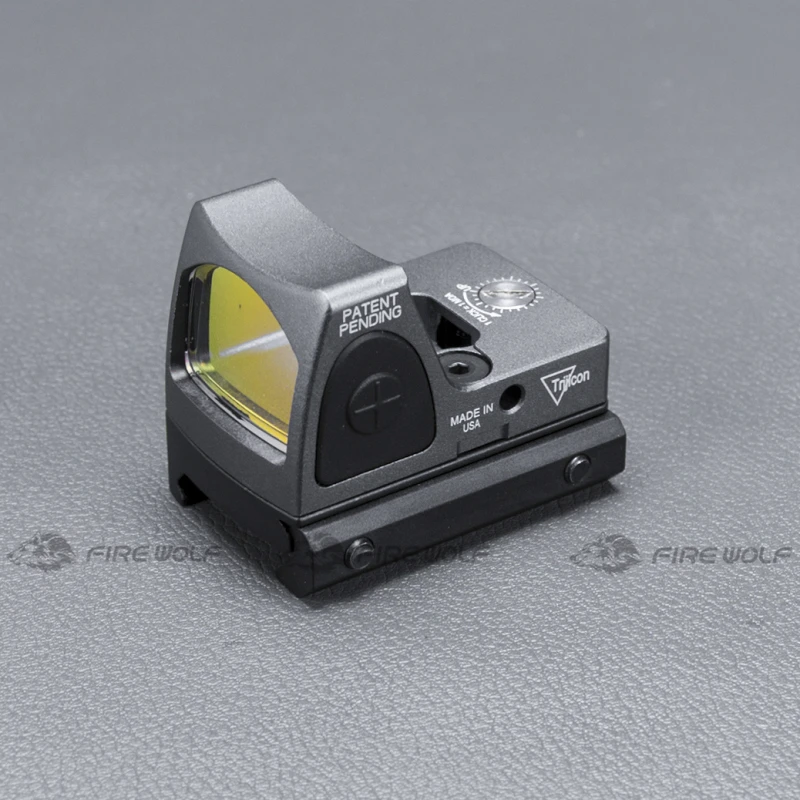 Trijicon Mini RMR красная точка зрения коллиматор Глок/винтовка зеркальный прицел подходит 20 мм Weaver Rail для страйкбола/Охотничья винтовка